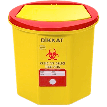 TIBBİ ATIK KOVA 1,3 LT